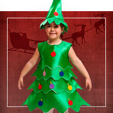 Disfraces de Árboles navideños